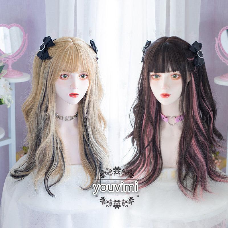 Long Hair |  Lolita Highlights Long Wig Yv31026