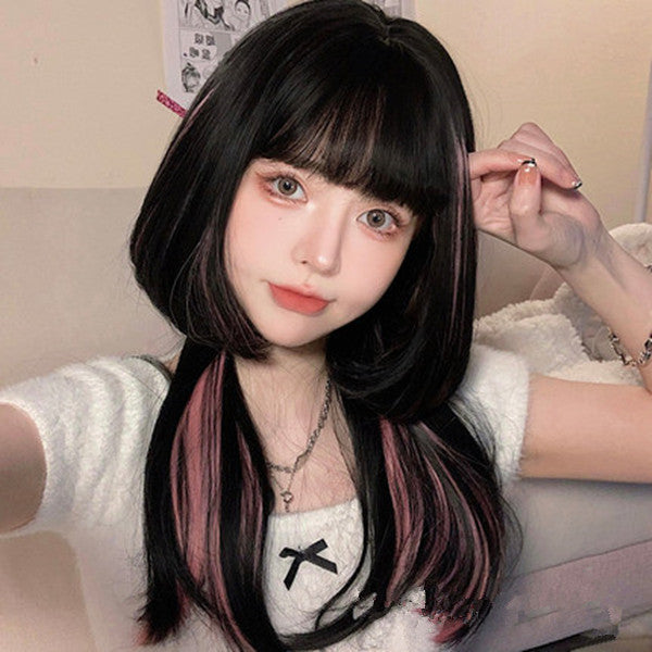 Long Hair |  Lolita Jellyfish Head Highlight Wig Yv31023