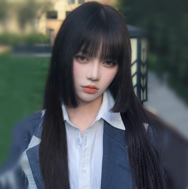 Long Hair |  Lolita Ji Hair Long Straight Wig Yv30583