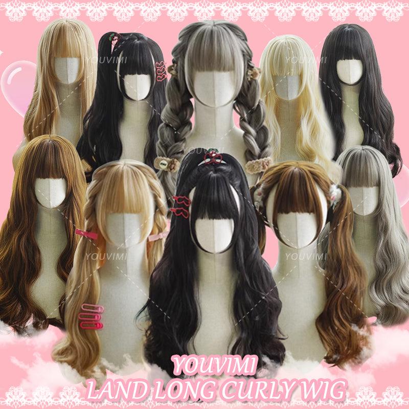 Long Hair |  Lolita Land Long Curly Wig Yv32136