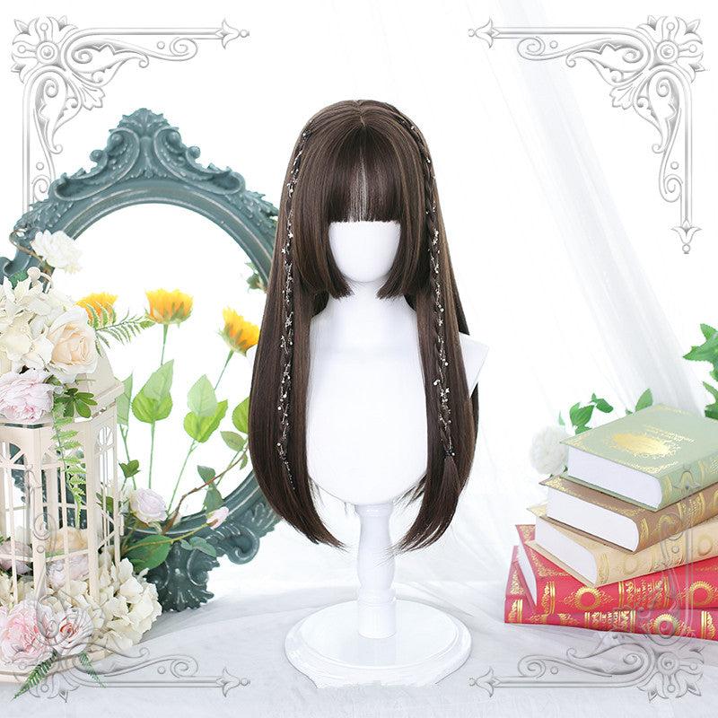 Long Hair |  Lolita Long Straight Wig Yv31116