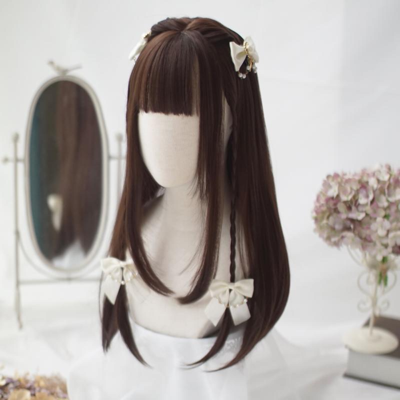 Long Hair |  Lolita Long Straight Wig Yv40876