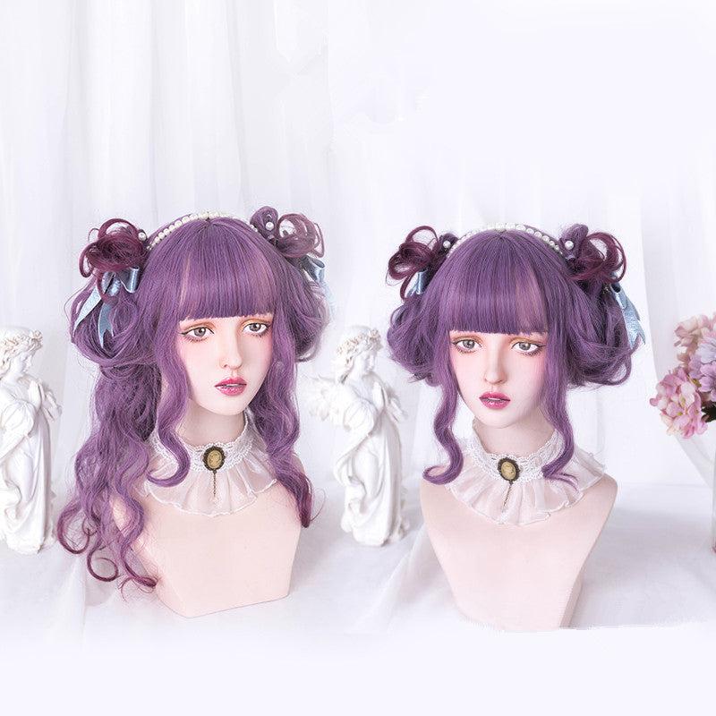 Long Hair |  Lolita Purple Gradient Wig Yv43013