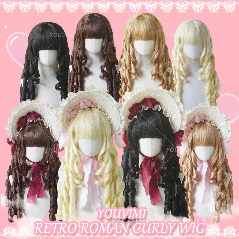 Long Hair |  Lolita Retro Roman Curly Wig Yv32131