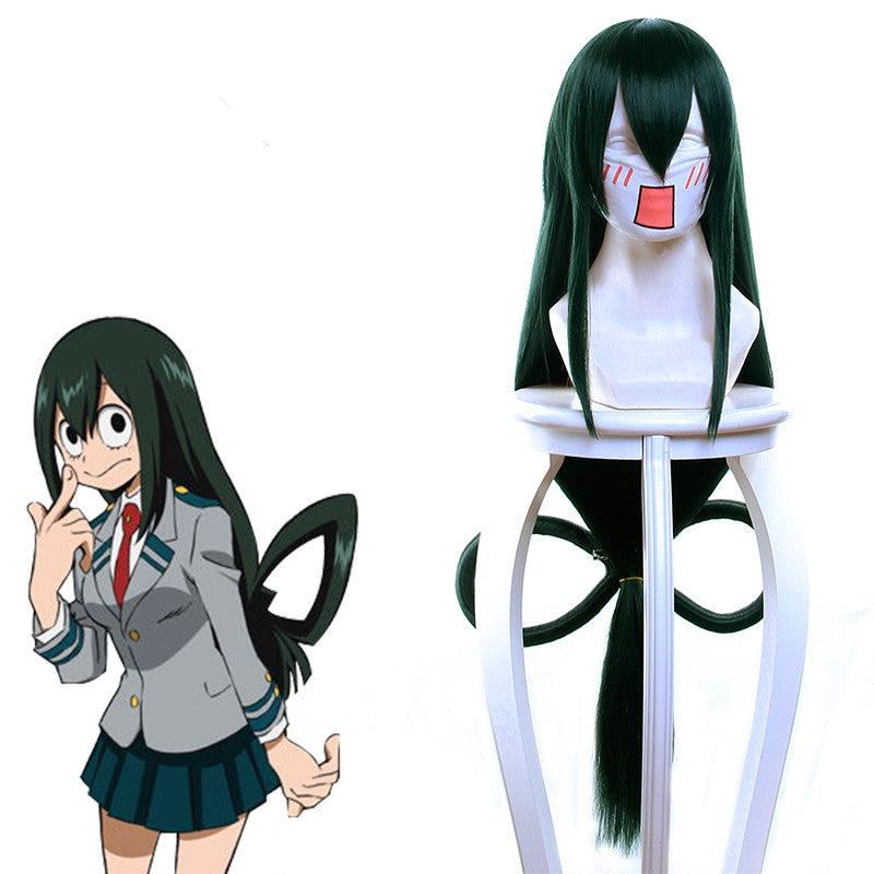 Long Hair |  My Hero Academia | Asui Tsuyu Cos Wig Yv44528