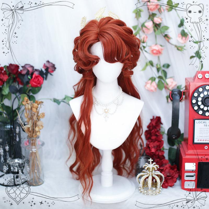 Long Hair |  Oil Painting Style Bangs Long Curly Hair Yv475831