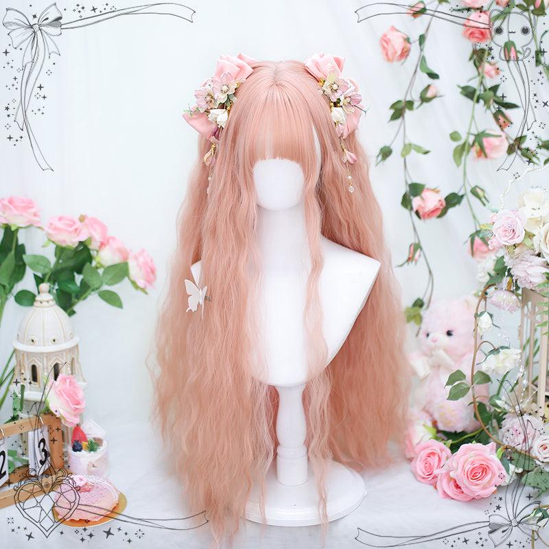 Long Hair |  Pink Cute Soft Girl Jk Long Hair Yv475838