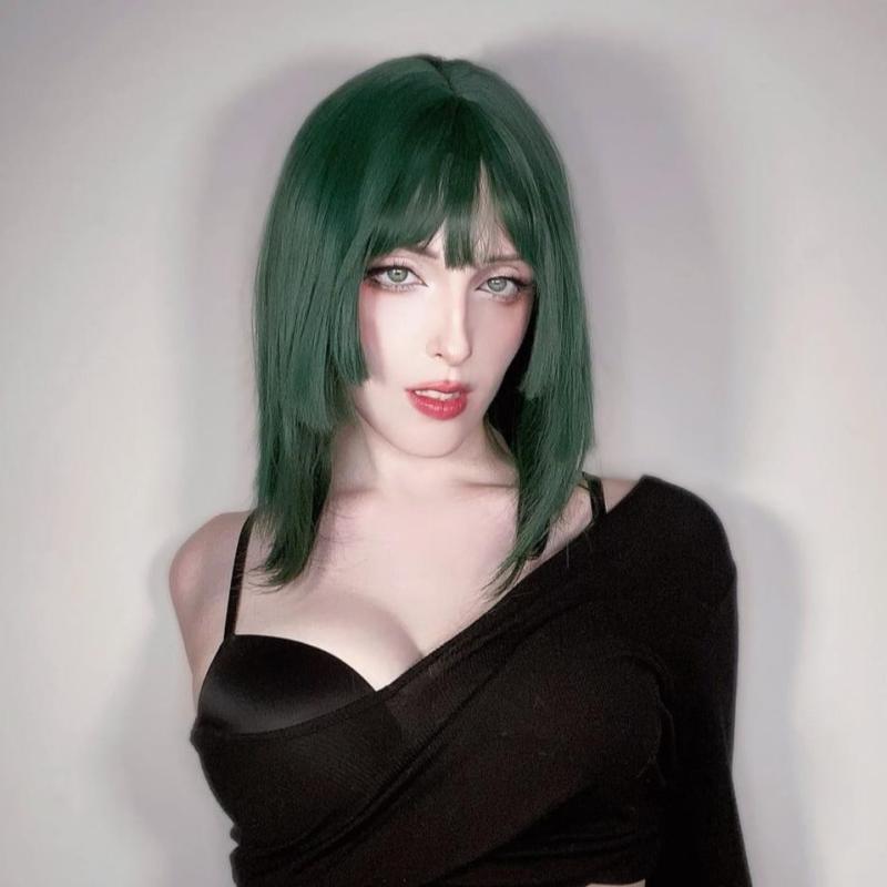 Long Hair |  Polaris Green Wig Yv30256