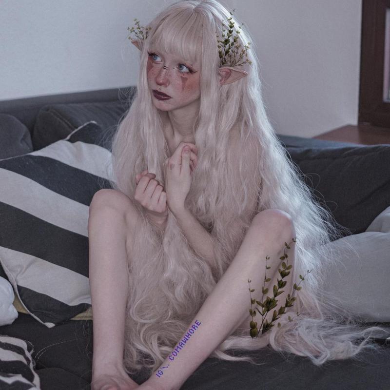 Long Hair |  Youvimi Cos 120Cm Wool Roll Extra Long Wig Yv43738