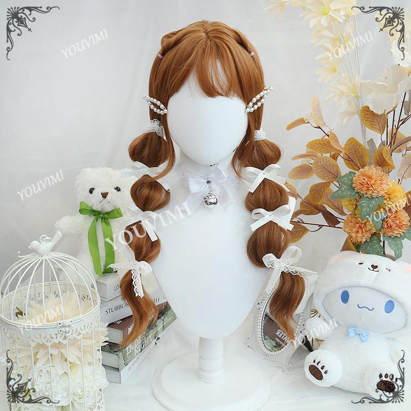 Long Hair |  Youvimi Original Brown Curly Wig Pl-2298