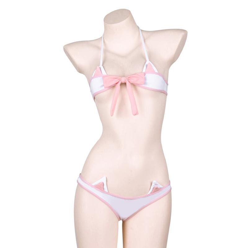 Maid |  Cat Bow Tie Bikini Yv50052