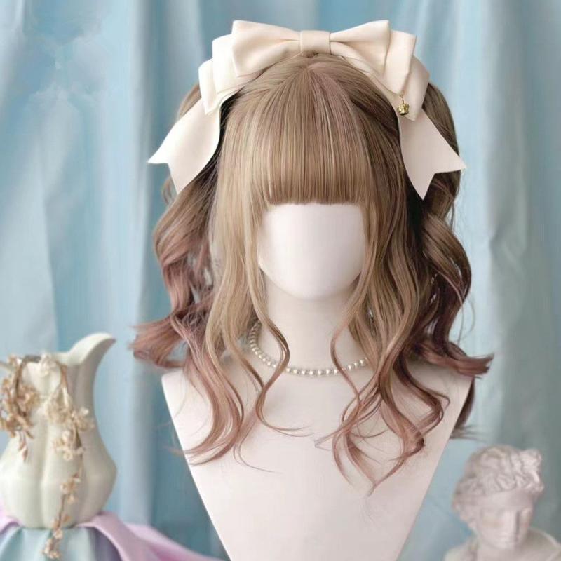 Medium Long Hair |  Lolita Gradient Double Ponytail Wig Yv31996