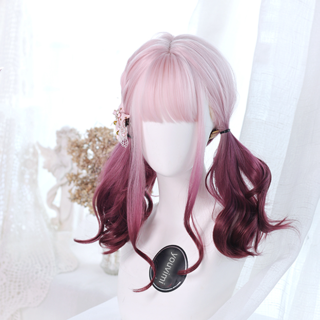 Medium Long Hair |  Lolita Gradient Wig Yv30789