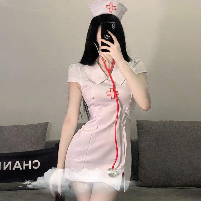 Nurse |  Cosplay Nurse Uniform Set Yv47299