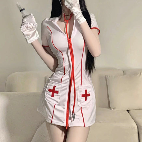 Nurse |  Cosplay Nurse Uniform Set Yv47310