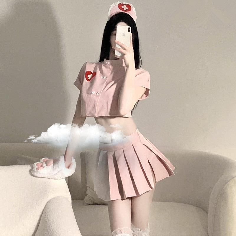 Nurse |  Cosplay Nurse Uniform Suit Yv31065