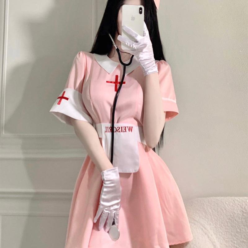 Nurse |  White Angel Uniform Suit  Yv50259