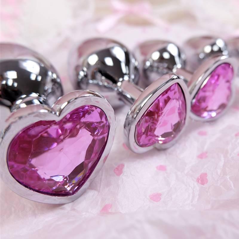 Props |  Newbie Heart-Shaped Anal Plug Yv32042