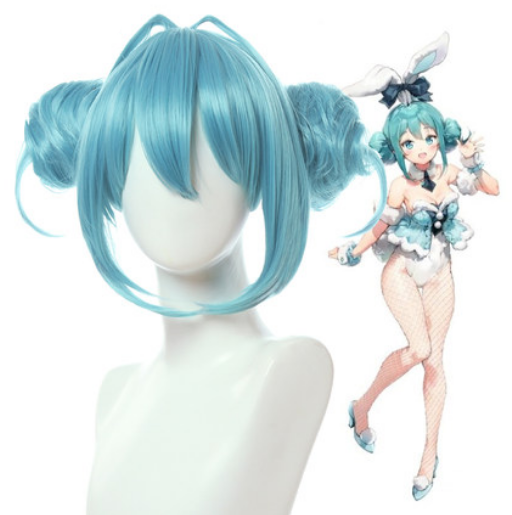 Short Hair |  Hatsune Miku Bunny Girl Cosplay Wig Yv30129