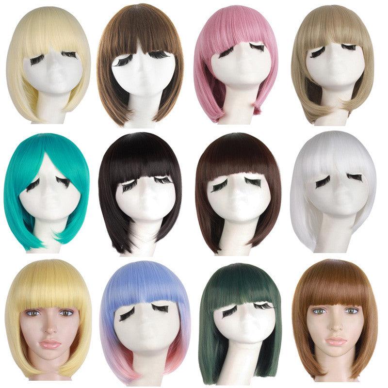 Straight Hair |  Cute Cosplay Short Wig Yv31264