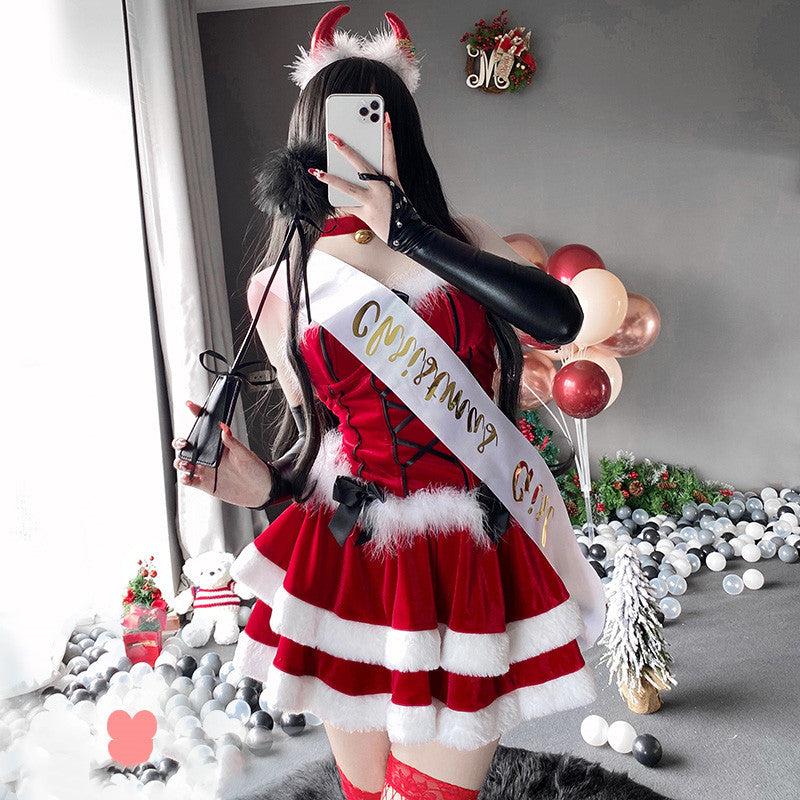 Cos |  Cosplay Bunny Girl Christmas Dress Suit Yv30418