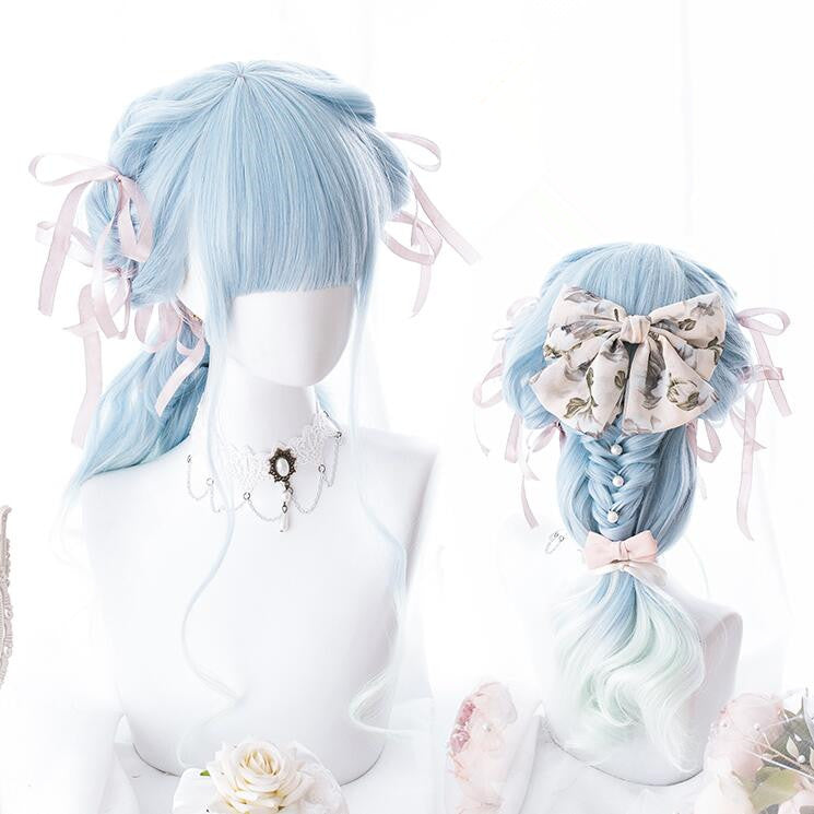 Long Hair |  Harajuku Lolita Cute Gradient Wig Yv43106