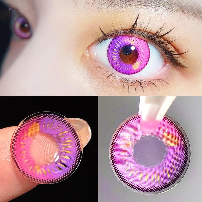 6 Months |  Cosplay Purple Contact Lenses (5 Pieces) Yv31295