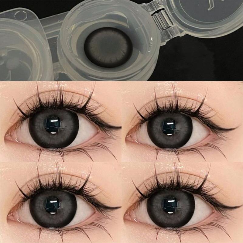 Daily |  Cobblestone Black Contact Lenses (10Pcs) Yv47164