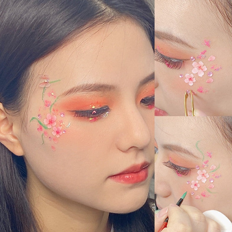 Makeup Tools |  Petal Decorative Cherry Blossom Sticker Yv475714